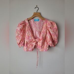 Mason Baker Cropped Blouse